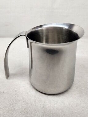 Krups 18/8 stainless steel milk frothing pitcher 20 oz